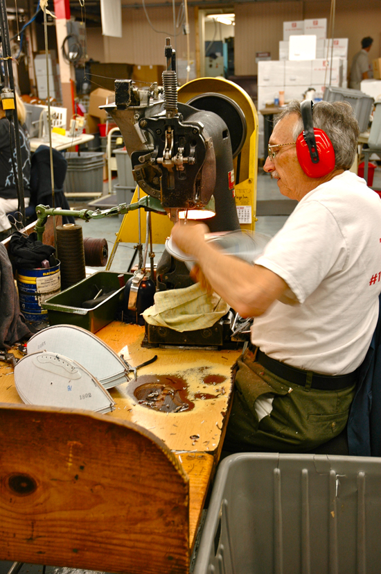 Horween Leather Co. Visits Wilson's Factory