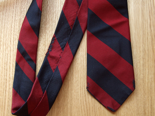 Regimental Stripe Tie - Paul Stuart and Polo Ralph Lauren